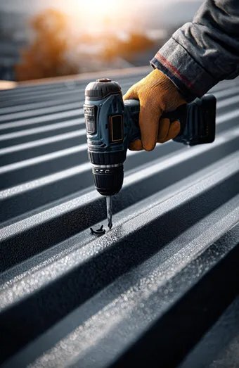 Metal Roof Replacement X